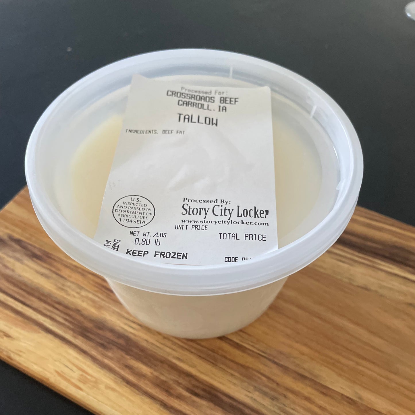 Tallow, Grass-Fed & Dry-Aged