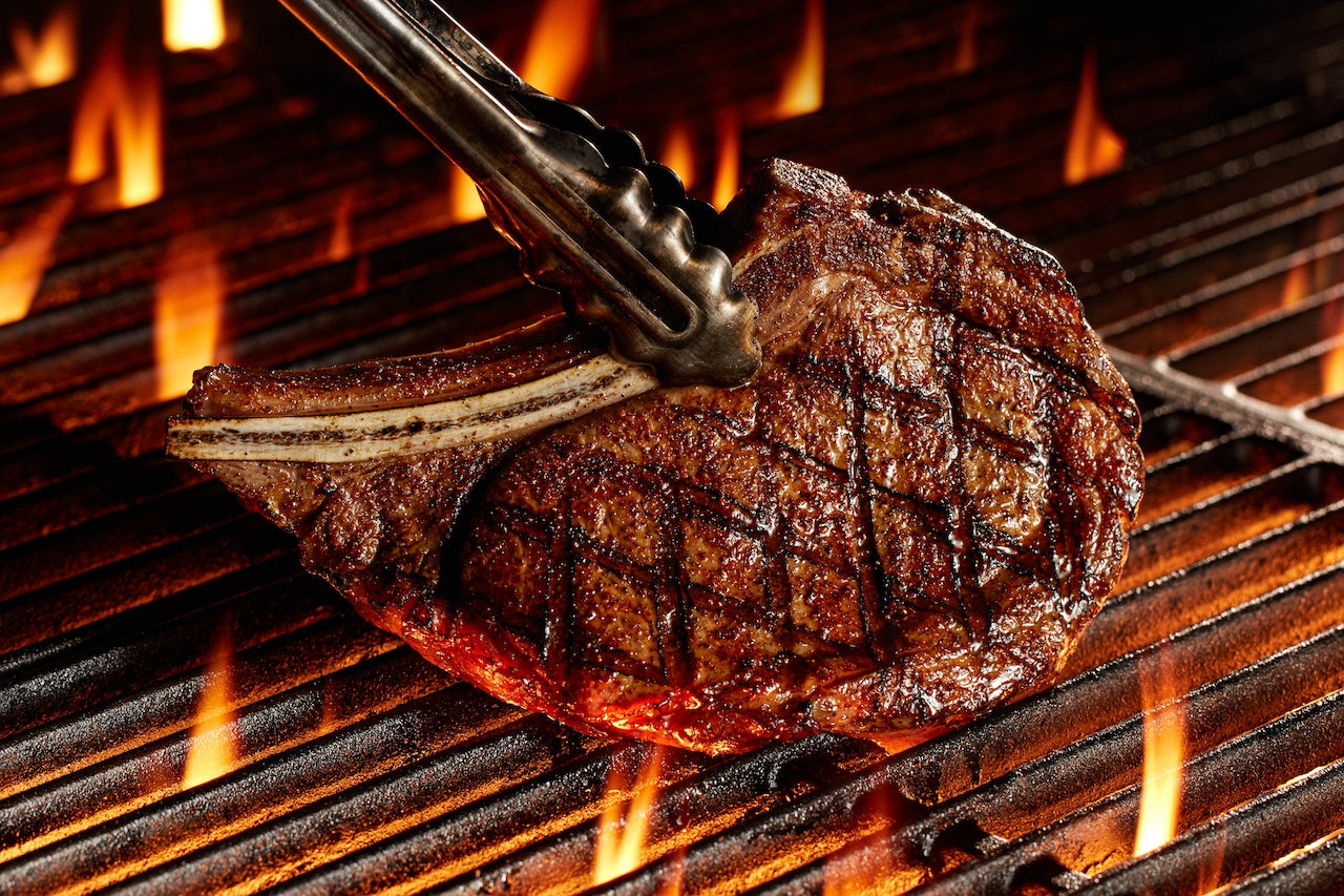 Rib Steak (Bone-In Ribeye), Grass-Fed & Dry-Aged