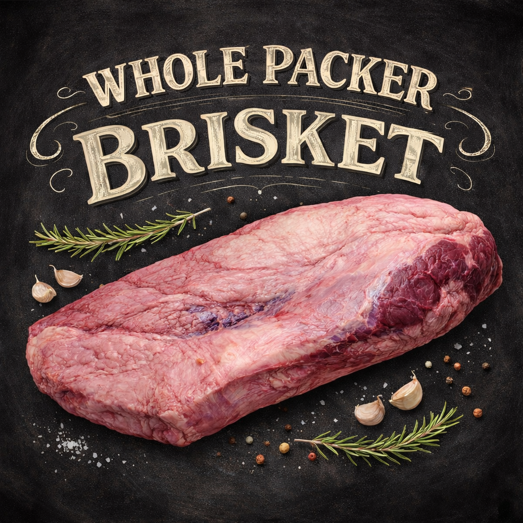 Brisket, Whole Packer (Local Pickup Only), Grass-Fed & Dry-Aged