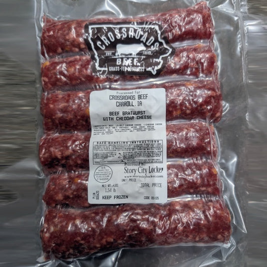 Skinless Beef Brats, Grass-Fed & Dry-Aged