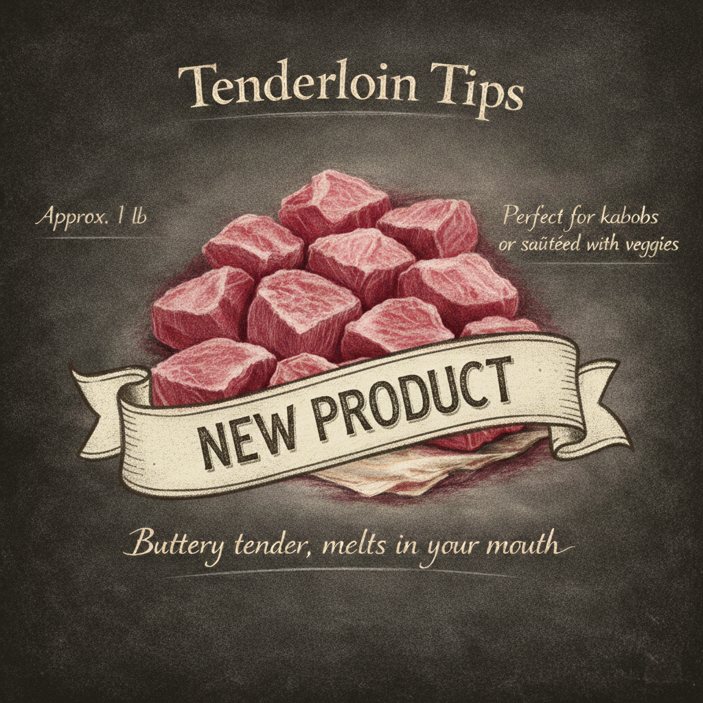 Tenderloin Tips, Grass-Fed & Dry-Aged