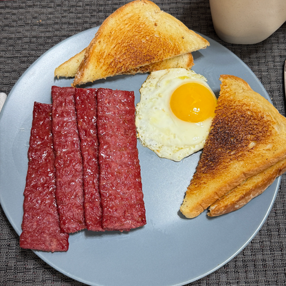 Smoked Beef Sausage Strips, Grass-Fed & Dry-Aged