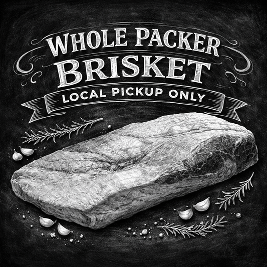 Brisket, Whole Packer (Local Pickup Only), Grass-Fed & Dry-Aged